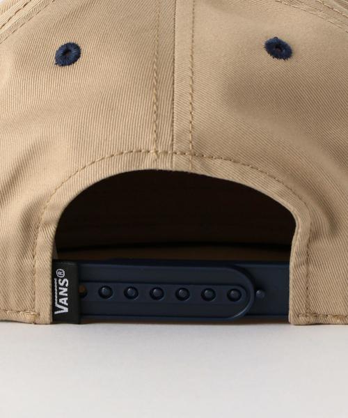 VANS（バンズ）の「VANS（バンズ）3DエンブレムCAP（キャップ・キッズ・ブラック/ベージュ/コバルトブルー・52-54cm）」の5枚目の写真