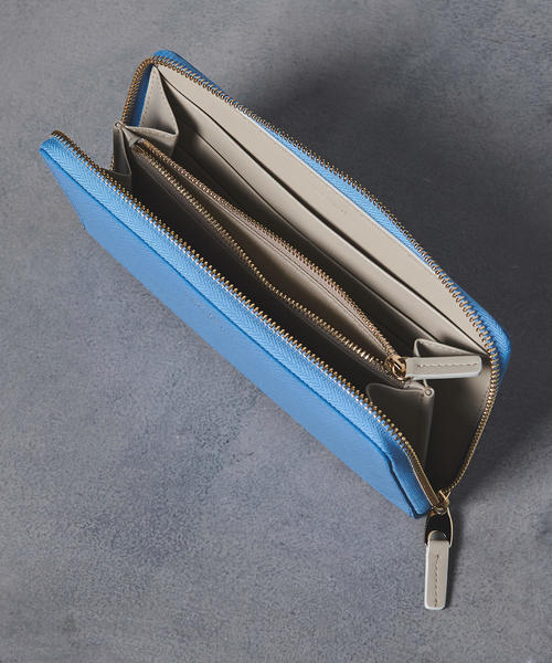 【最終値下げ】SMYTHSON（スマイソン）財布・ジップウォレット 未使用 SMYTHSON スマイソン Wジップ トラベルウォレット パナマ