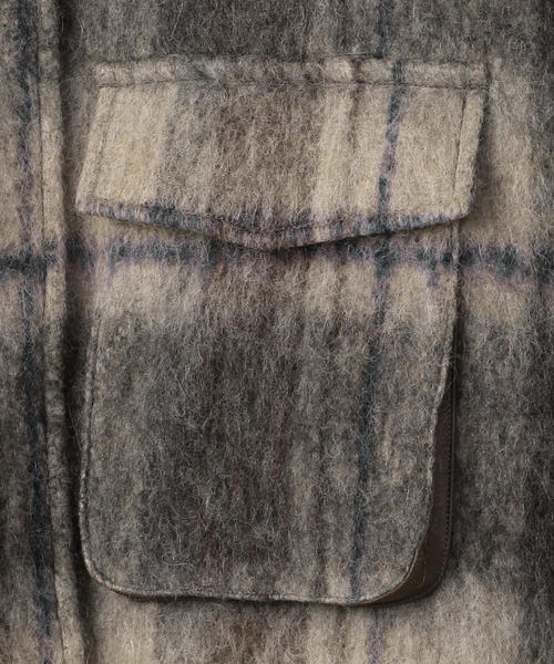 6（ロク）の「＜6(ROKU)＞SHAGGY VEST BLOUSON/ブルゾン（その他