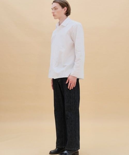 TRIP LE SENS（トリップ ル センス）の「【TRIP LE SENS】リ デニム ワイドパンツ（デニムパンツ・レディース・ブラック/インディゴブルー・SMALL/MEDIUM/LARGE）」の7枚目の写真