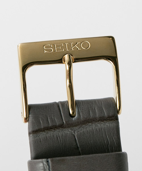 SEIKO（セイコー）の「SEIKO：別注ゴールドフェザー（アナログ腕時計・メンズ・グレー・FREE）」の3枚目の写真