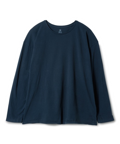 DAILY STANDARD by SANDINISTA(デイリースタンダードバイサンディニスタ)の「Cadet Easy Fit L-S Tee / イージフィット長袖Tシャツ(Tシャツ/カットソー・メンズ・ホワイト/チャコールグレー/ブラック/ヘザーグレー/ネイビー・SMALL/MEDIUM/LARGE)」の14枚目の写真