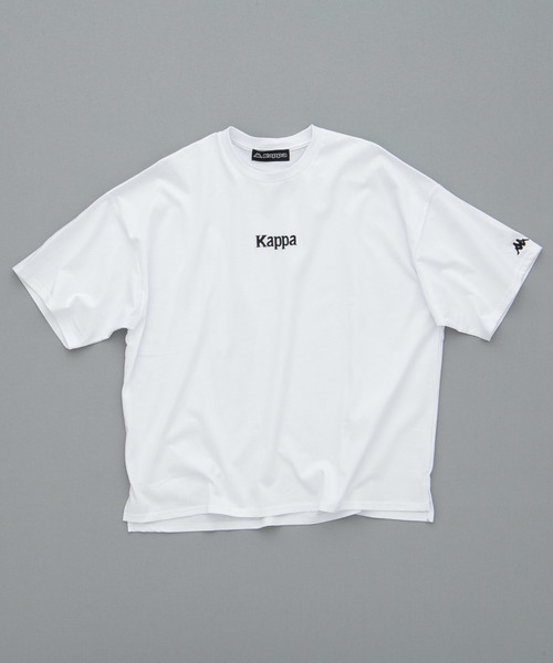 Kappa（カッパ）の「【Kappa/カッパ】 別注ビッグシルエット1/2スリーブカットソー（Tシャツ/カットソー・メンズ・ホワイト/ブラック/ネイビー/オレンジ/グリーン/ライトパープル・FREE）」の20枚目の写真