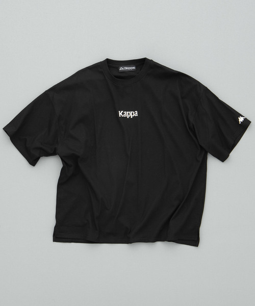 Kappa（カッパ）の「【Kappa/カッパ】 別注ビッグシルエット1/2スリーブカットソー（Tシャツ/カットソー・メンズ・ホワイト/ブラック/ネイビー/オレンジ/グリーン/ライトパープル・FREE）」の7枚目の写真