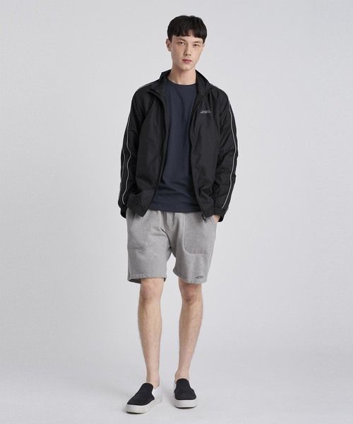 Saturdays NYC（サタデーズ ニューヨークシティ ）の「Embroidered Slash T-Shirt（Tシャツ/カットソー・メンズ・グレー/オレンジ/ネイビー・L/M/S/XL/XS）」の8枚目の写真