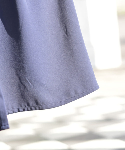 rps（アールピーエス）の「ティアードロングシャツワンピース（シャツワンピース・レディース・グレー/ラベンダー/ネイビー・M）」の9枚目の写真