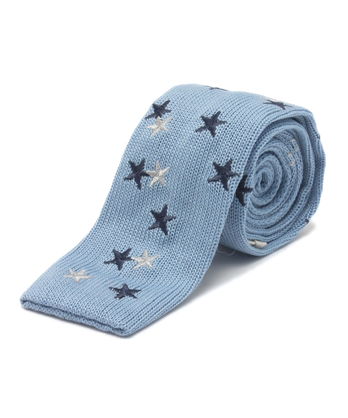 green label relaxing（グリーンレーベルリラクシング）の「★[アイビー・プレップスター]IVY PREPSTER STARネクタイ ◆（ネクタイ・メンズ・ライトブルー・フリー）」の4枚目の写真