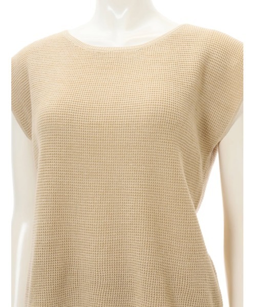 fifth（フィフス）の「フロントボタンサマーニットアップ（セットアップ・レディース・ブラック/ブラウン/ベージュ/モカ・MEDIUM）」の11枚目の写真