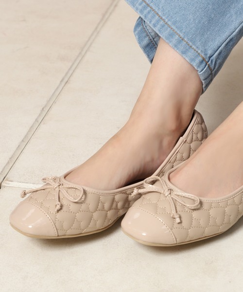 one after another NICE CLAUP（ワンアフターアナザーナイスクラップ）の「Mｙバレエシューズ（バレエシューズ・レディース・アイボリー/ブラック/ブラウン系その他・SMALL/MEDIUM/LARGE）」の15枚目の写真