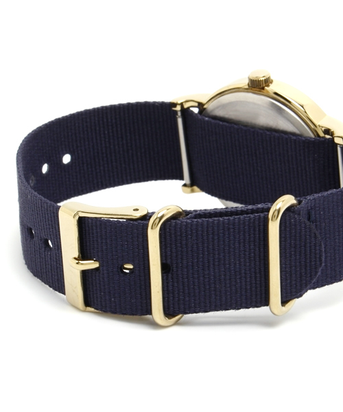 bpr BEAMS（ビーピーアール ビームス ）の「TIMEX / WEEKENDER GOLD（アナログ腕時計・メンズ・ピンク/ネイビー・ONE SIZE）」の7枚目の写真