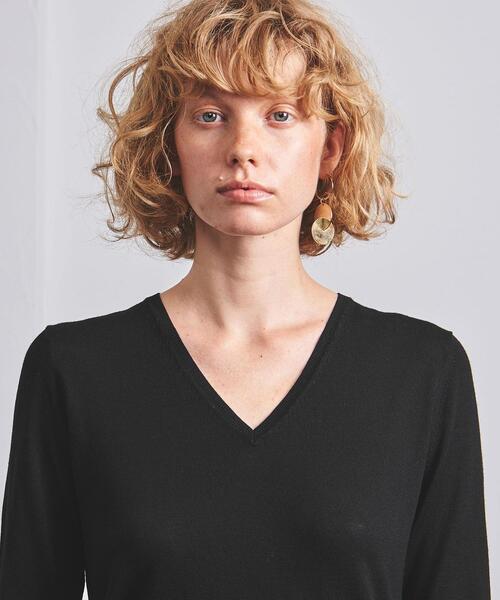 UNITED ARROWS - ﾕﾅｲﾃｯﾄﾞｱﾛｰｽﾞUBCB W V/N LSL ウールVネックニット UNITED ARROWS（ユナイテッドアローズ）の「UBCB ウール Vネック