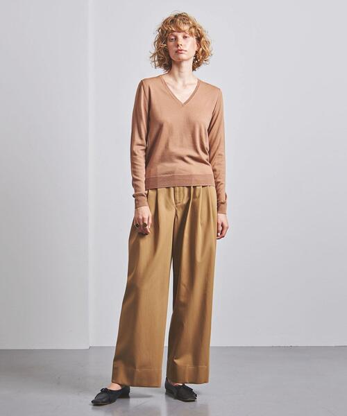 UNITED ARROWS - ﾕﾅｲﾃｯﾄﾞｱﾛｰｽﾞUBCB W V/N LSL ウールVネックニット UNITED ARROWS（ユナイテッドアローズ）の「UBCB ウール Vネック
