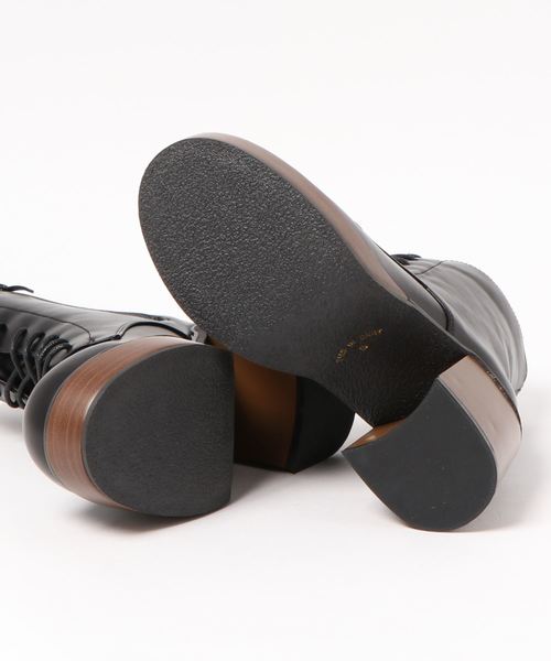 KOBE LETTUCE（コウベレタス）の「厚底ボリュームソールレースアップブーツ（ブーツ・レディース・ブラック/ブラウン/ブラック系その他・LL/S/M/L）」の5枚目の写真