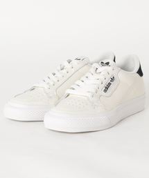 adidas | adidas アディダス CONTINENTALVULC EG4589　WHT/WHT/BLK(スニーカー)