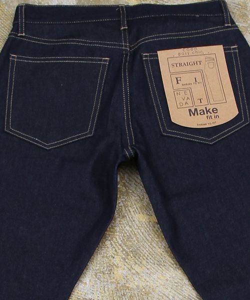 coen(コーエン)の「ネバダデニムレギュラーⅡ(デニムパンツ・メンズ・ネイビー・X-SMALL/LARGE/X-LARGE/MEDIUM/SMALL)」の8枚目の写真