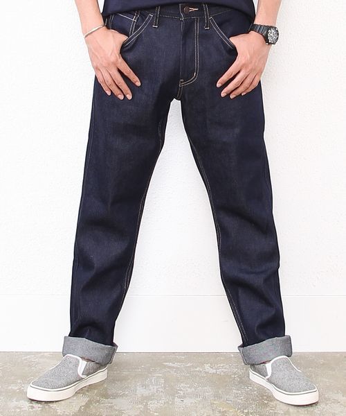 coen(コーエン)の「ネバダデニムレギュラーⅡ(デニムパンツ・メンズ・ネイビー・X-SMALL/LARGE/X-LARGE/MEDIUM/SMALL)」の12枚目の写真