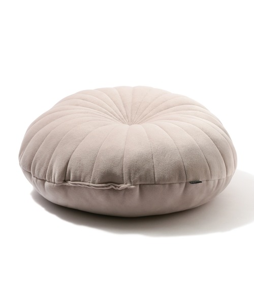 Francfranc（フランフラン）の「シェリオ フロアクッション 500×500 ライトグレー（クッション/クッションカバー・レディース・ライトグレー・FREE）」の2枚目の写真