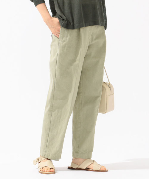 SHIPS(シップス)の「デニムタックパンツ(その他パンツ・レディース・ライトグリーン/ブラック/ナチュラル・38/40/36)」の13枚目の写真