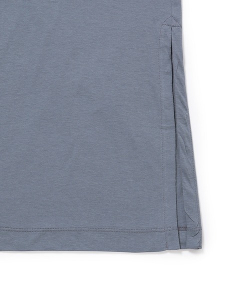 ADAM ET ROPE'(アダムエロペ)の「【YLEVE 】ORGANIC COTTON BREND JERSEY TOPS(Tシャツ)(Tシャツ/カットソー・レディース・ブラック/グレー/イエロー・1)」の7枚目の写真