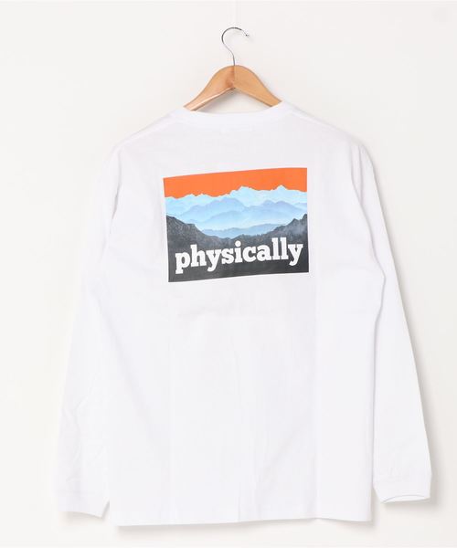 WEGO（ウィゴー）の「WEGO/マウンテンモチーフロンT（Tシャツ/カットソー・メンズ・ホワイト/ベージュ・LARGE/MEDIUM/SMALL）」の12枚目の写真