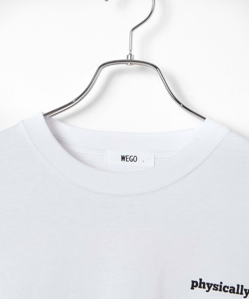 WEGO（ウィゴー）の「WEGO/マウンテンモチーフロンT（Tシャツ/カットソー・メンズ・ホワイト/ベージュ・LARGE/MEDIUM/SMALL）」の3枚目の写真