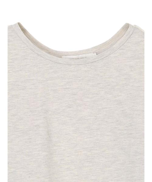 AMERICAN HOLIC(アメリカンホリック)の「バックドレープノースリーブカットプルオーバー2 *〇(Tシャツ/カットソー・レディース・ホワイト系その他・M/L)」の6枚目の写真