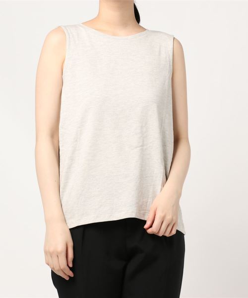 AMERICAN HOLIC(アメリカンホリック)の「バックドレープノースリーブカットプルオーバー2 *〇(Tシャツ/カットソー・レディース・ホワイト系その他・M/L)」の10枚目の写真