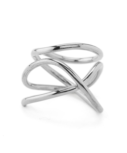 ANEMONE（アネモネ）の「変形ウェーブラインリング（リング・レディース・シルバー/ゴールド・FREE）」の5枚目の写真