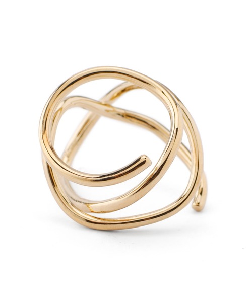 ANEMONE（アネモネ）の「変形ウェーブラインリング（リング・レディース・シルバー/ゴールド・FREE）」の3枚目の写真