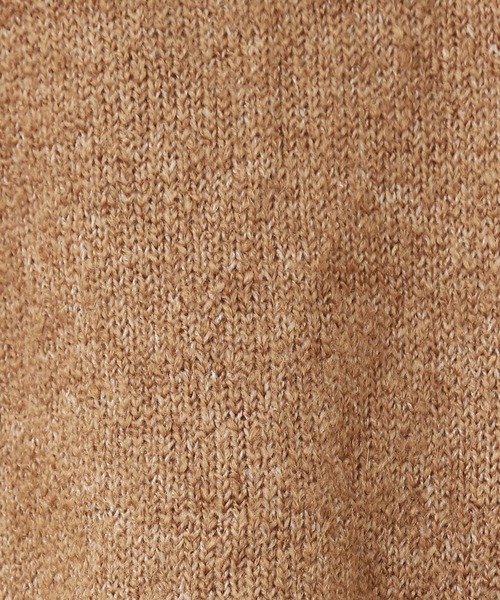 n'ee-ne(ネーネ)の「7G ブークレ スタンドネックニット(ニット/セーター・レディース・ベージュ/ブラウン/グレー・L/M)」の16枚目の写真
