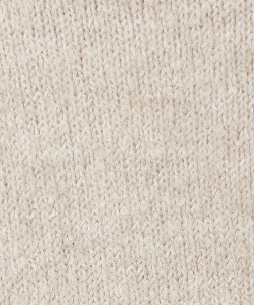 n'ee-ne(ネーネ)の「7G ブークレ スタンドネックニット(ニット/セーター・レディース・ベージュ/ブラウン/グレー・L/M)」の10枚目の写真