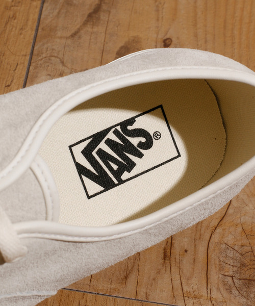 [VANS] スニーカー オーセンティック PIG SUEDE ホワイト VANS（バンズ）の「VANS ヴァンズ / AUTHENTIC オーセンティック