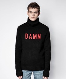 ZADIG&VOLTAIRE（ザディグ　エ　ヴォルテール）の「BOBBY MW DAMN INT SWEATER TURTLE NECK INTARSIA（ニット/セーター）」