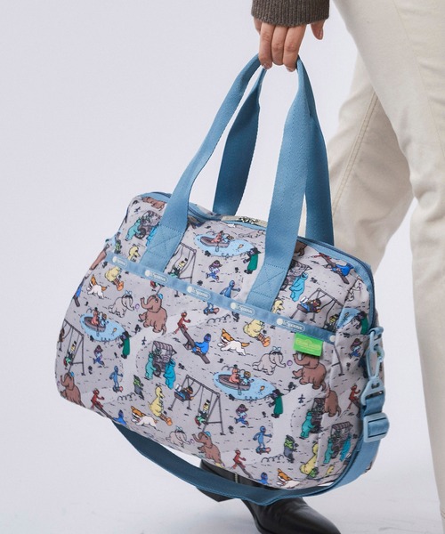 LESPORTSAC×SESAMISTREET セサミパークボストンバッグ