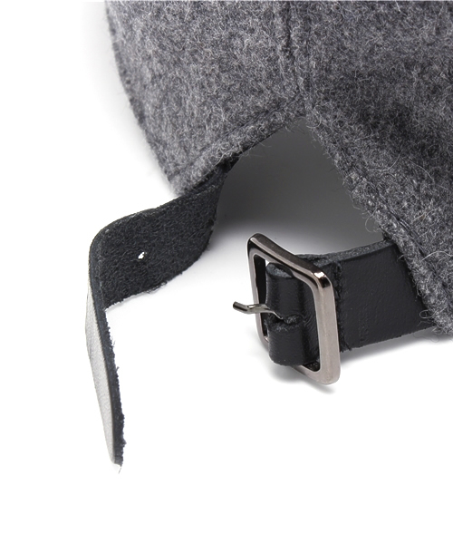 KIJIMA TAKAYUKI(キジマ タカユキ)の「KIJIMA TAKAYUKI ワークウールキャップ(キャップ・レディース・ライトグレー/ブルー・FREE)」の9枚目の写真