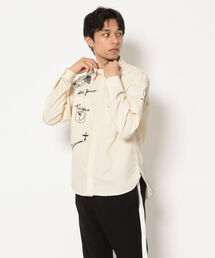 AVIREX | ハンドクラフト デニムシャツ/HAND CRAFT DENIM SHIRT/TYPE BLUE/タイプブルー(シャツ/ブラウス)
