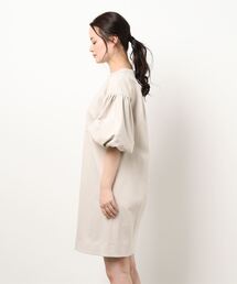 セルフォード　ボウタイコクーンワンピース CELFORD（セルフォード）セミコクーンシルエットワンピース-ドレス