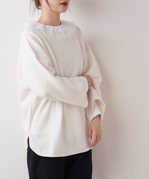 PUAL CE CIN | 起毛サカリバプルオーバー(Tシャツ/カットソー)
