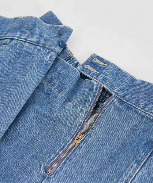 ROPE' PICNIC（ロペピクニック）の「【emur】デニムデザインロングスカート（デニムスカート・レディース・ブルー系その他4/ダークブラウン・40/38）」の8枚目の写真