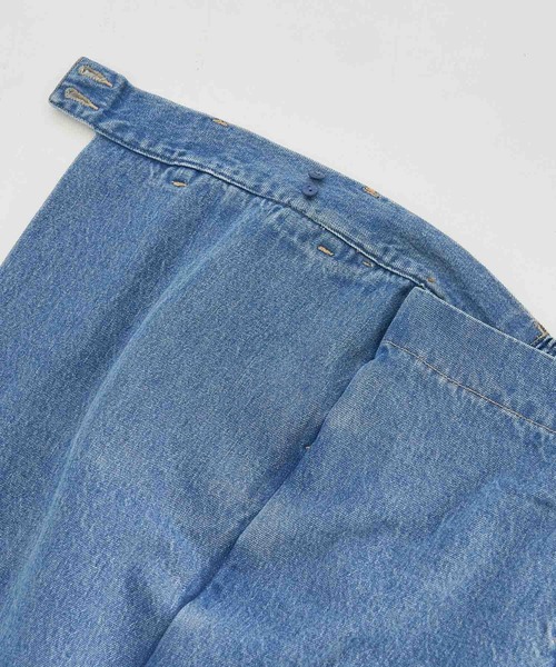 ROPE' PICNIC（ロペピクニック）の「【emur】デニムデザインロングスカート（デニムスカート・レディース・ブルー系その他4/ダークブラウン・40/38）」の9枚目の写真