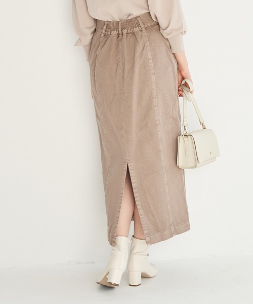 ROPE' PICNIC（ロペピクニック）の「【emur】デニムデザインロングスカート（デニムスカート・レディース・ブルー系その他4/ダークブラウン・40/38）」の13枚目の写真