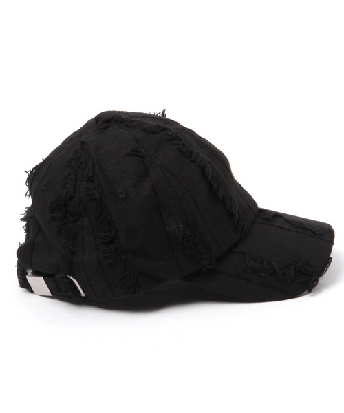 ROCKET x LUNCH(ロケットアンドランチ)の「The Rocket/TEXTURE BALL CAP 2929042(キャップ・レディース・ボルドー/ブラック・FREE)」の3枚目の写真