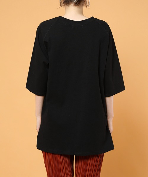 FREAK'S STORE（フリークスストア）の「5分袖プルオーバー（Tシャツ/カットソー・レディース・ベージュ/ホワイト/ブラック・マルチサイズ）」の17枚目の写真