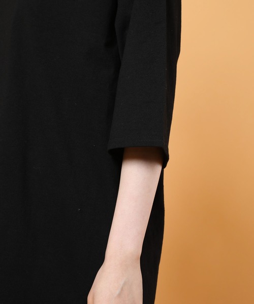 FREAK'S STORE（フリークスストア）の「5分袖プルオーバー（Tシャツ/カットソー・レディース・ベージュ/ホワイト/ブラック・マルチサイズ）」の15枚目の写真