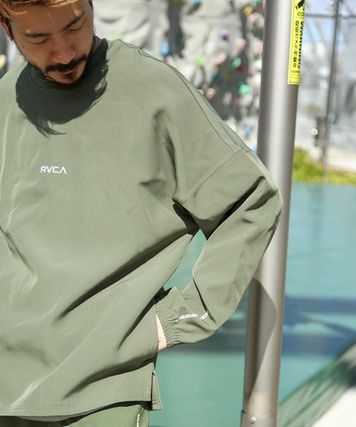 【関税込み】RVCA メンズ TANGIER LS セットアップトップス RVCA(ルーカ)の「RVCA メンズ TANGIER LS セットアップ