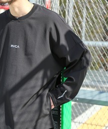 RVCA | RVCA メンズ  TANGIER LS セットアップトップス【2021年春夏モデル】/ルーカ 長袖 ロンT ドロップショルダー(Tシャツ/カットソー)