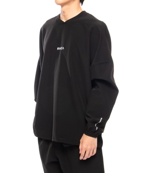 【関税込み】RVCA メンズ TANGIER LS セットアップトップス RVCA（ルーカ）の「RVCA メンズ TANGIER LS セットアップ