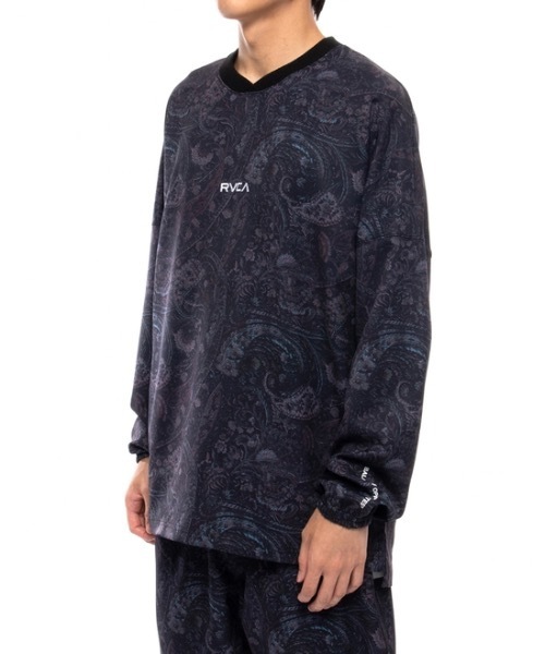 【関税込み】RVCA メンズ TANGIER LS セットアップトップス RVCA（ルーカ）の「RVCA メンズ TANGIER LS セットアップ