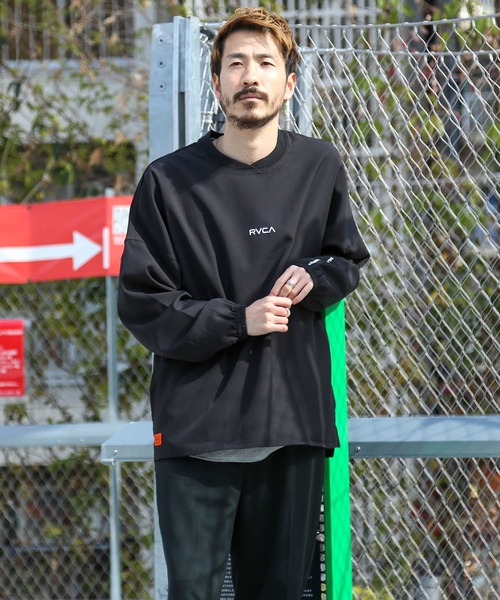 【関税込み】RVCA メンズ TANGIER LS セットアップトップス RVCA（ルーカ）の「RVCA メンズ TANGIER LS セットアップ