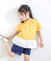 Will Mery（ウイルメリィ）の「裾切替Ｔシャツ（Tシャツ/カットソー・キッズ）」